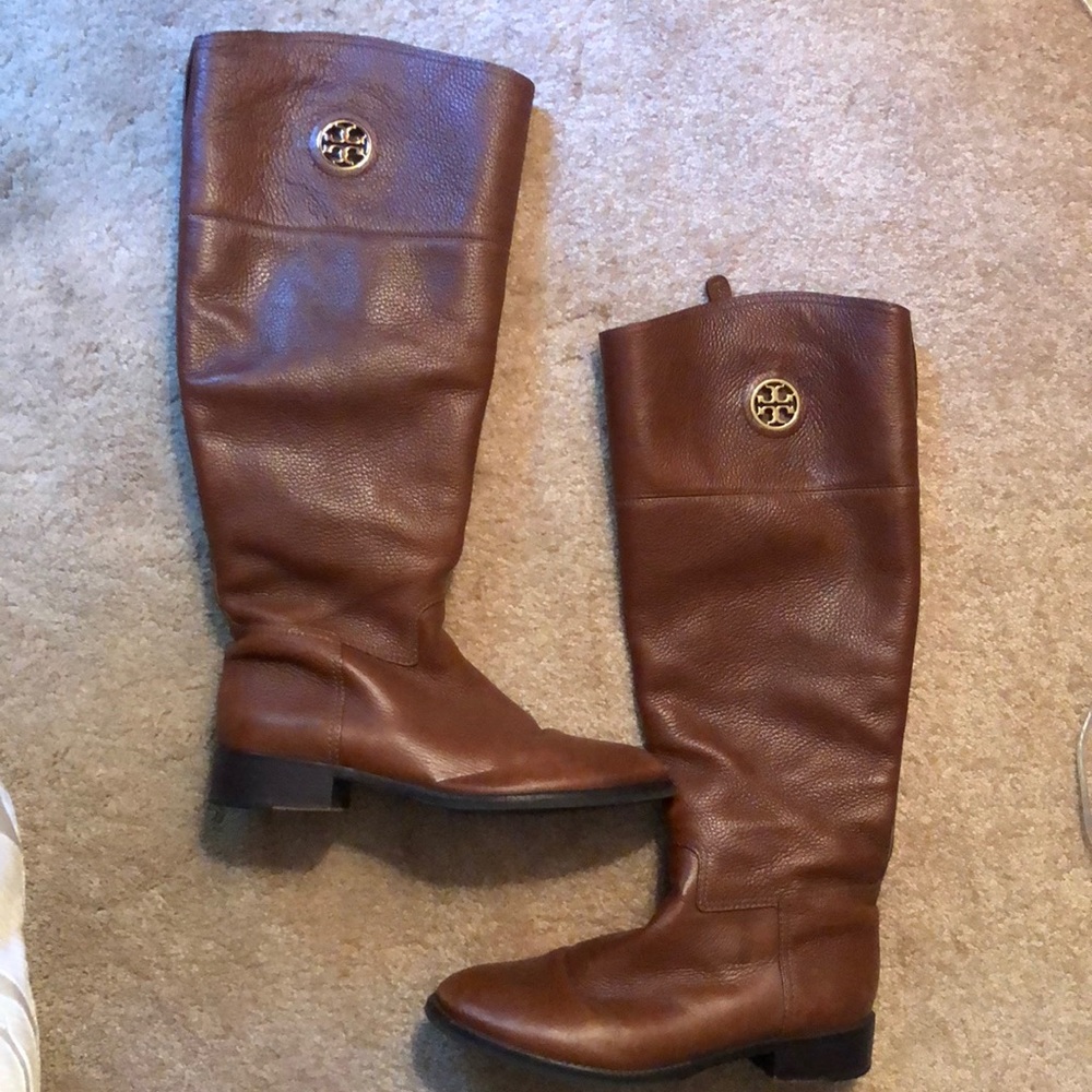 Tory Burch riding boots 8.5